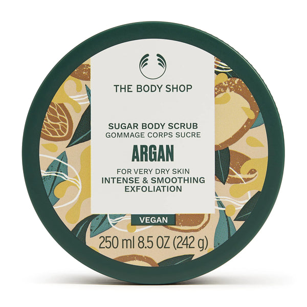 The Body Shop Wild Argan Oil Body Scrub Exfoliator - 250ml