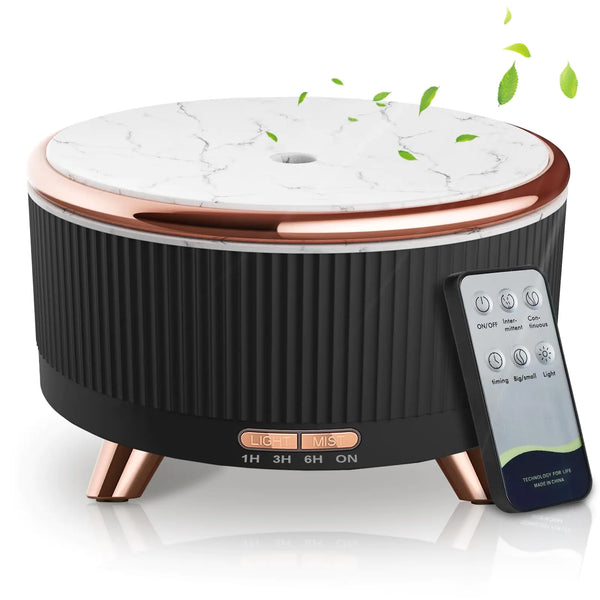 Diffusers for Essential Oils Humidifiers 500ML Essential Oils Large Room Aromatherapy Diffuser7 Colors Lights 3 Mist Modes with R/C for Home Office